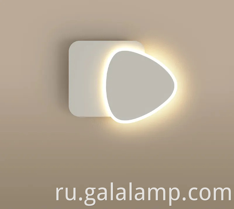 Современное минималистское освещение стен для шикарного домашнего декора